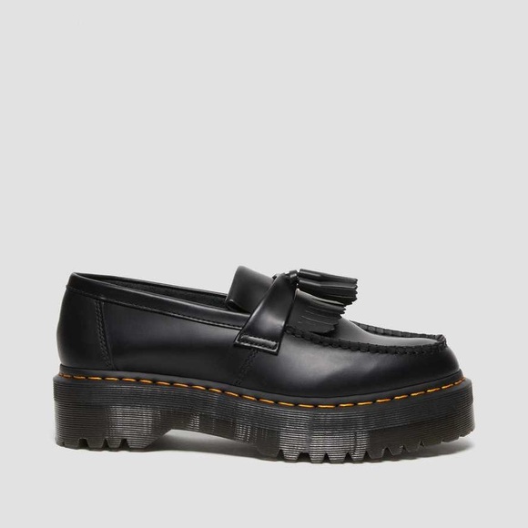 Dr. Martens Adrian Quad Platform Tassel Loafers Unisex Size Women’s 7 / Men’s 6 - Picture 5 of 13